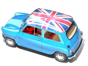 mini cooper 1959 3D Model