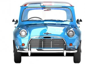 mini cooper 1959 3D Model