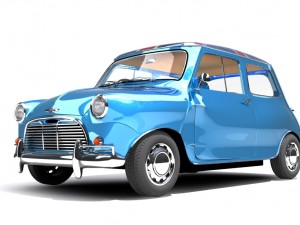 mini cooper 1959 Modelo 3D