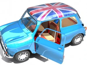 mini cooper 1959 3D Model