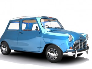 mini cooper 1959 Modelo 3D