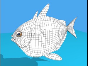opah fish 3D 模型