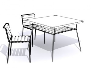 coffee table 3D 모델