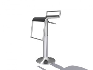 chair bar Model 3D