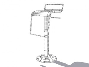 chair bar 3D Model