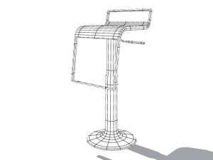chair bar 3D Model