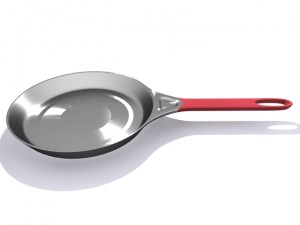 frying pan 3D 模型