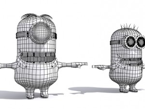 minions Model 3D