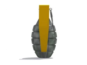 military grenade 3D Model
