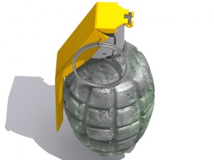 military grenade 3D Модель