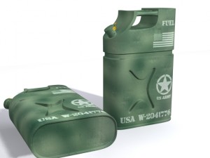 military jerrycan 3d Model 3D