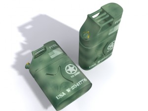 military jerrycan 3d 3D 모델