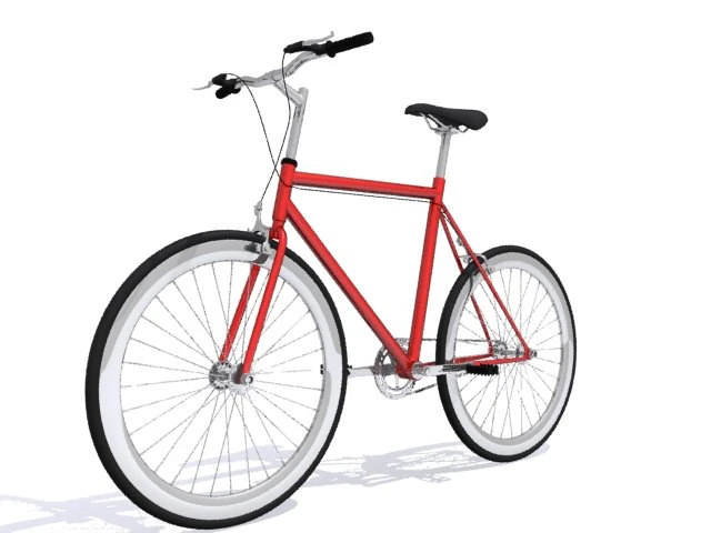 sepeda gunung 3d Model 3D .c4d .max .obj .3ds .fbx .stl .blend