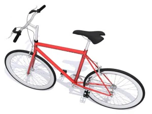 sepeda gunung 3d Model 3D