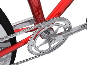 sepeda gunung 3d Model 3D