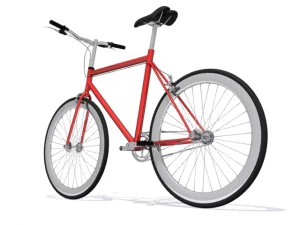 sepeda gunung 3d Model 3D