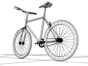 mountain bike 3d Modello 3D