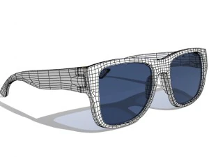 солнцезащитные очки 3d 3D Модель