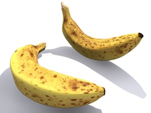 banana 3D मॉडल