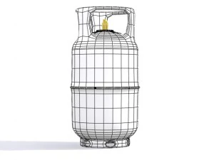 cylinder gas 3D Model