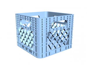 plastic crate 3D Model