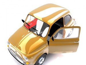 fiat 500 3D 模型