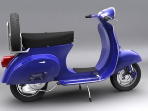vespa 150 primavera 3D 모델