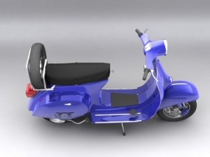 vespa 150 primavera 3D 모델