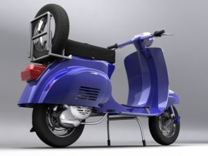 vespa 150 primavera 3D 모델