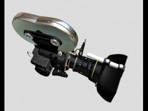 Filmkamera 3D Modell