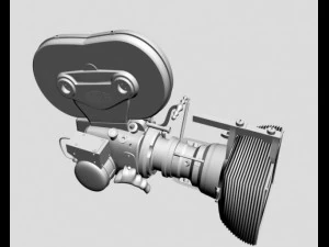 кинокамера 3D Модель