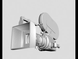 кинокамера 3D Модель