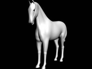 horse Modello 3D