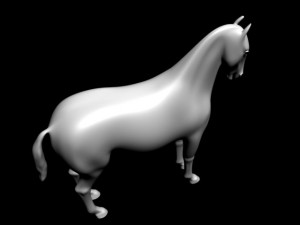 horse Modello 3D