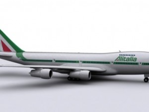boeing alitalia 3D Model