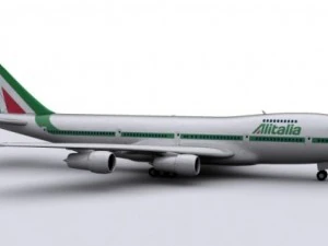 boeing alitalia 3D Model