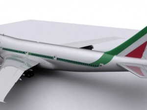 boeing alitalia 3D Model
