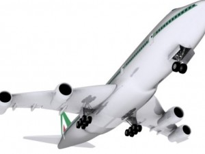 boeing alitalia 3D Model