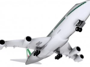 boeing alitalia 3D Model