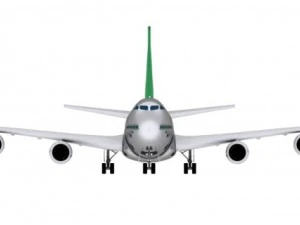 boeing alitalia 3D Model