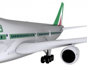 boeing alitalia 3D Model