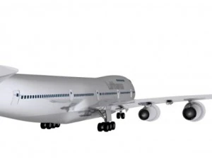 boeing lufthansa 3D Model