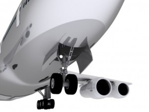 boeing lufthansa Modelo 3D
