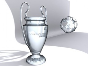championship league cup 3D Model