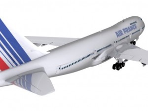 boeing air france 3D Модель