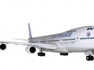 boeing air france Modelo 3D