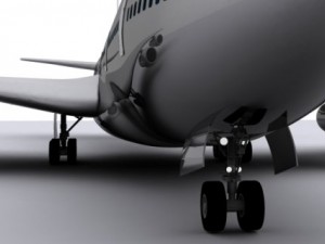 boeing air france Modelo 3D
