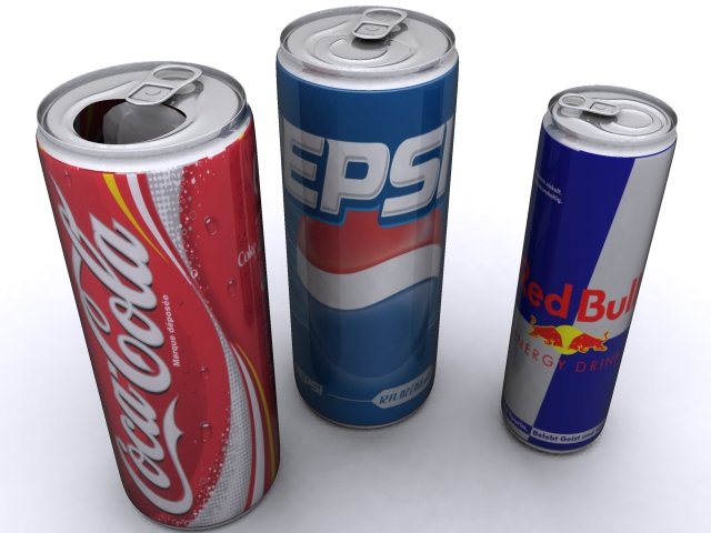 can Modelo 3D .c4d .max .obj .3ds .fbx .stl .blend 