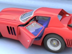 ferrari gto 3D Модель