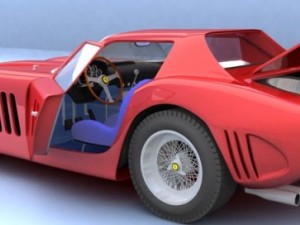 ferrari gto 3D Model